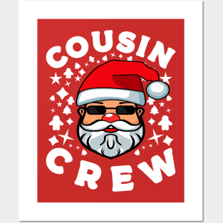 Cousin Crew Christmas Santa Claus Posters and Art